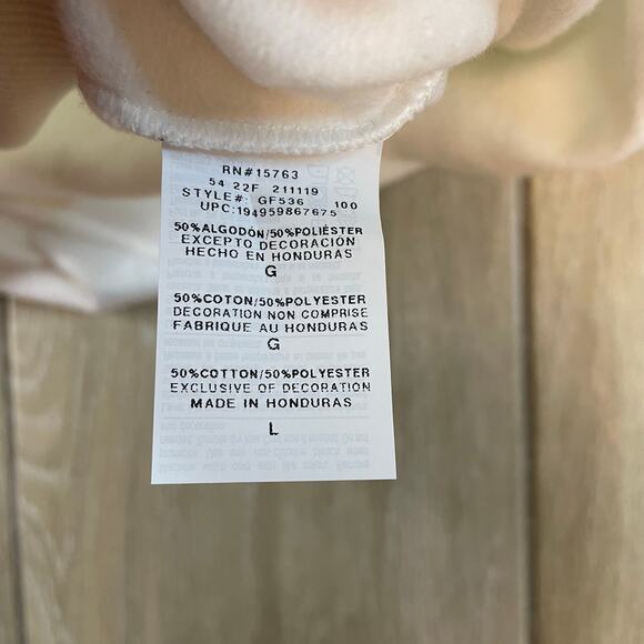 Champion Powerblend Hoodie Men L White Script Logo NWT Athletic Sweatshirt - Picture 4 of 10